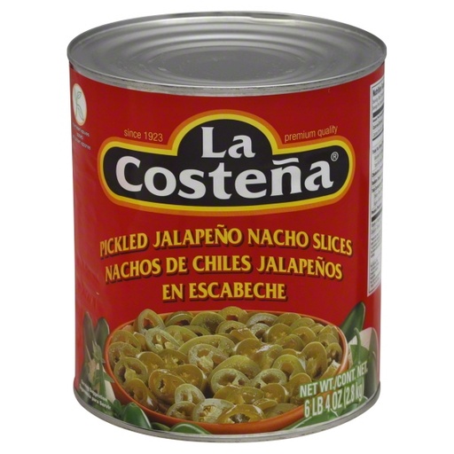 La Costena Jalapeno 2.8 kg