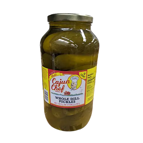 Whole Hot Dill Pickle Jar