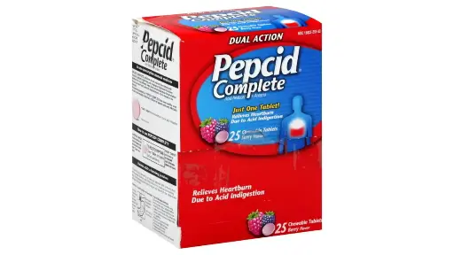 PEPCID COMPLETE ACID 25CT TAB