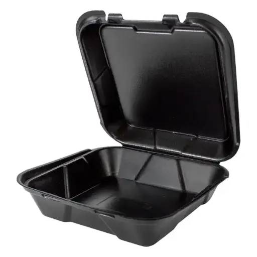 Genpak Medium Container 2/100 ct. (Black)