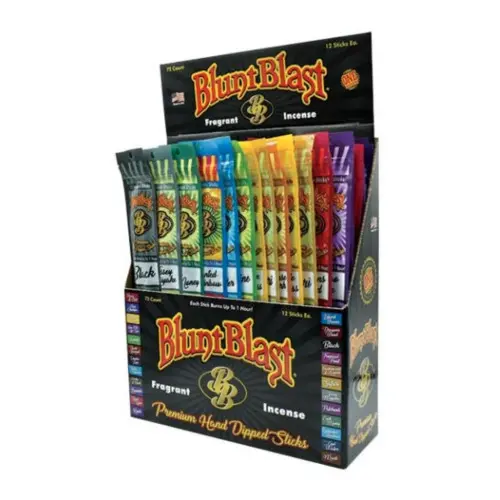 Blunt Blast Premium Incense 72ct Display