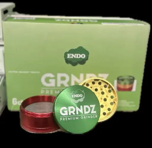 Endo Grindz Rasta Chroma 63mm 6ct