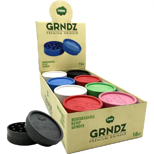 Endo Grinz Bio Hemp Grinder 63mm 16ct