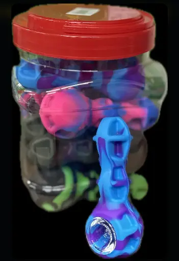 Silicone Pipe 12 Ct Jar