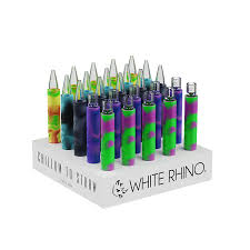 White Rhino Glass Chillum