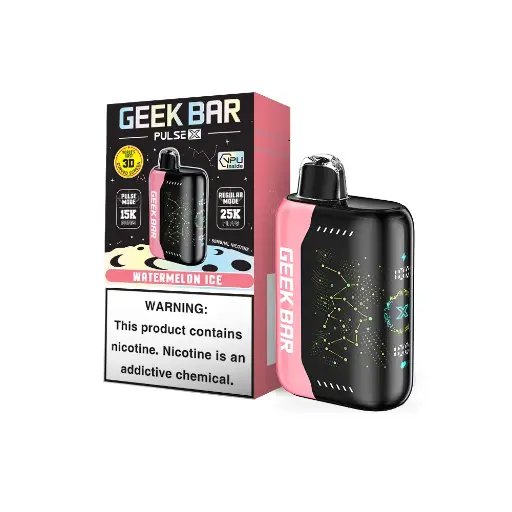 GEEK BAR PULSE X 25K WATERMELON ICE 5CT