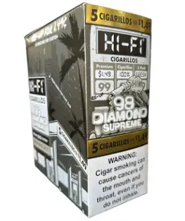 Hi-Fi GG Diamond Cigarillos 15 ct. 