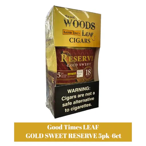 Good Time Leaf Cigars Reserve Gold Sweet 6 ct. 