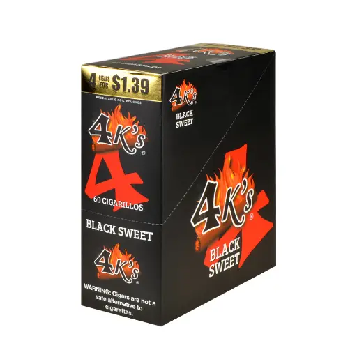 4K Cigar Black Sweet 4/1.39 15 ct. 