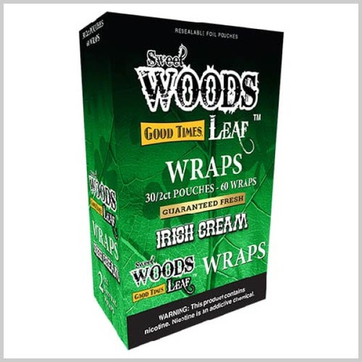 Good Times Leaf Wrap Irish Cream 30 ct. 