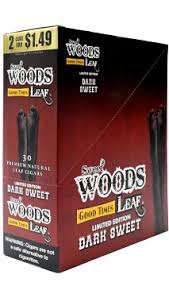 Good Times Leaf Wood 2/1.49 Dark Sweet 15 ct. 