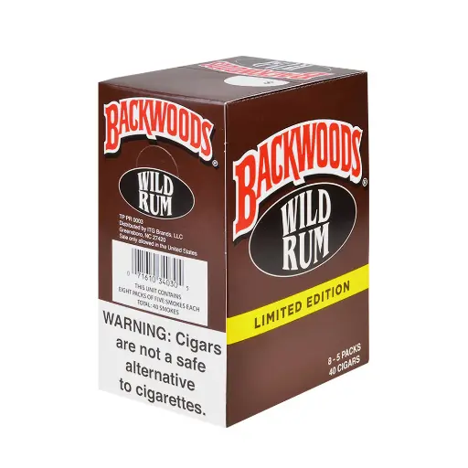 Backwood Cigar Wild Rum 5/8 ct. 