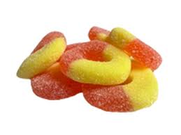 Wake and Bake Peach Rings 5000MG/10 ct. 