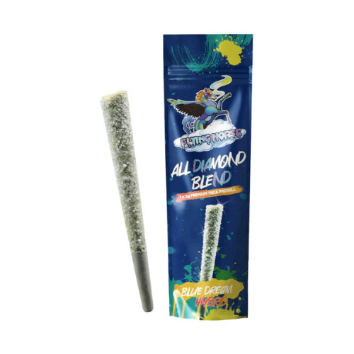 Flying Horse THCa Pre-roll Blue Dream Hybrid 2G/10 ct. 