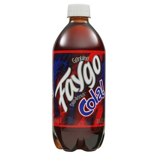 Faygo Bottle Cola 20 oz, 24 pk. 