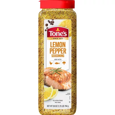 Tones Lemon Pepper Seasoning 28 oz. 