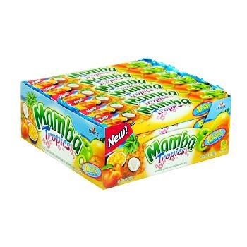 Mamba 18 Tropics Fruit Chews - 2.8-oz. 24pk