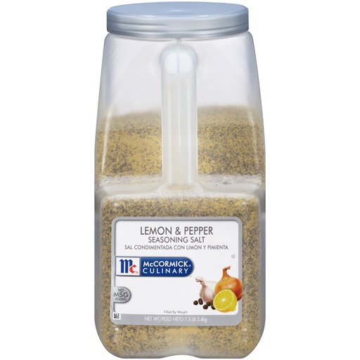 McCormick Lemon & Pepper Seasoning Salt  7.5 lb.