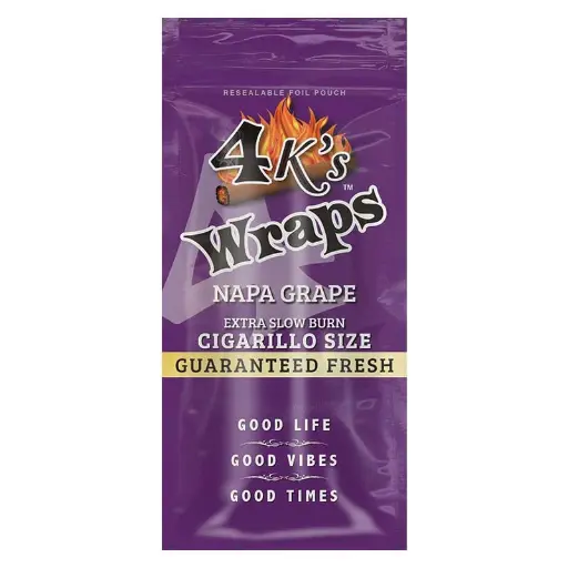 4K Wraps Nape Grape 4/1.29 30 ct.