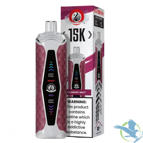 Starbuzz Supermax Wildberry Mint 15k Puffs Disposable Vape 5ct