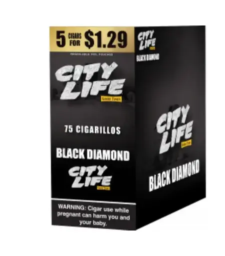 City Life 5/1.29 Black Diamond 5/15 ct. 