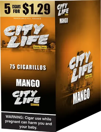 City Life 5/1.29 Mango 5/15 ct. 