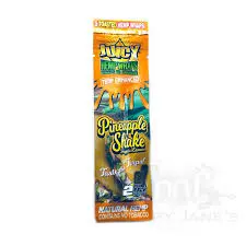 Juicy Jay Hemp Wrap Pineapple Shake 2/25 pk. 