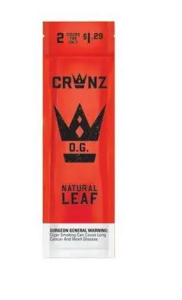 Crwnz 2/1.29 Natural Leaf OG 2/15 pk. 