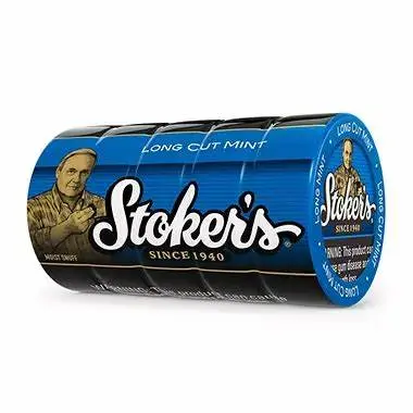 Stokers Long Cut Mint 5-Can pk.