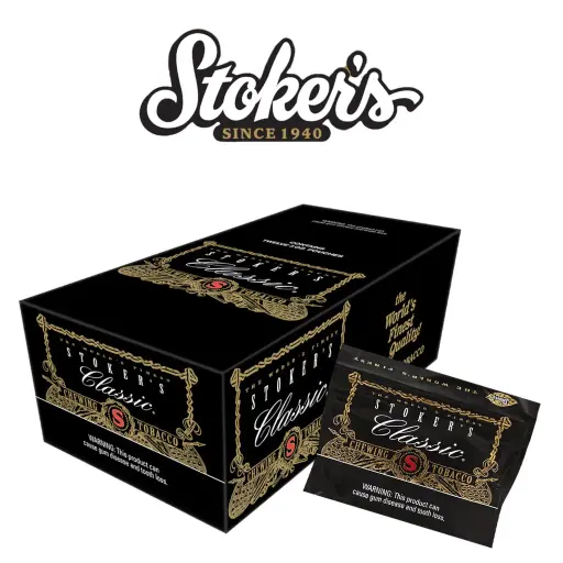 Stokers Classic Chewing Tobacco 3 oz 12 pk. 