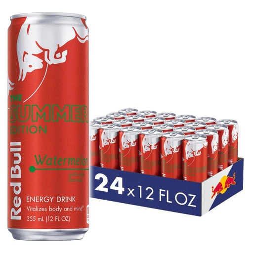 Red Bull Watermelon 12 oz 24 pk. 