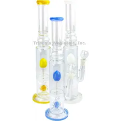 18" Double Perc. Water Pipe