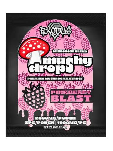 Mushy Drops Pinkberry Blast 60,000 MG 30PK