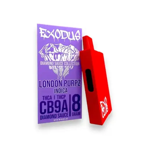 Exodus Diamond Sauce London Purpz Vape 8G 5 ct. 