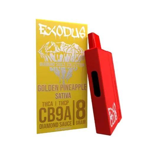 Exodus Diamond Sauce Golden Pineapple Vape 8G 5 ct. 