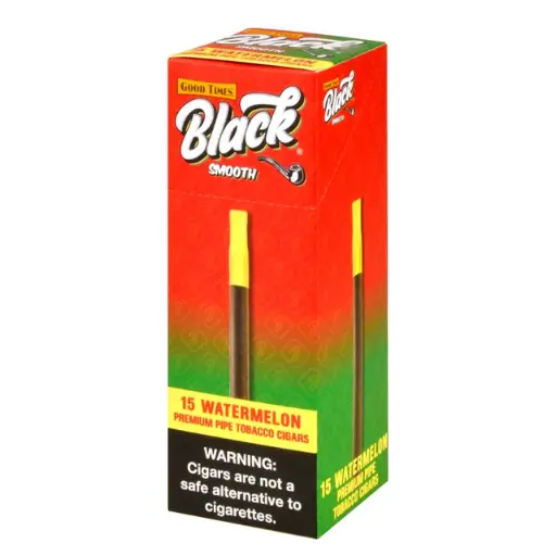 Good Times BLACK SMOOTH Watermelon Cigarillos, .89/15ct