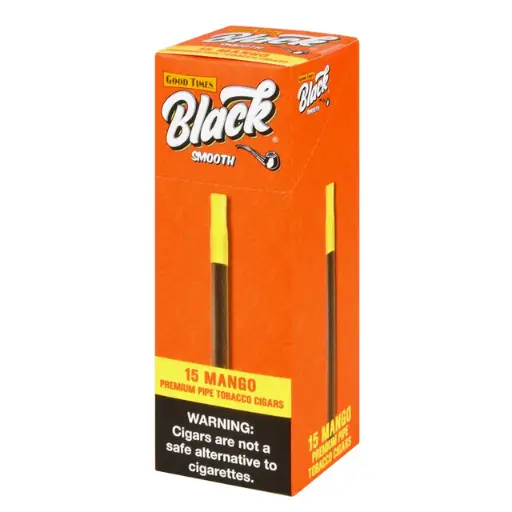 Good Times BLACK SMOOTH Mango Cigarillos, .89/15ct