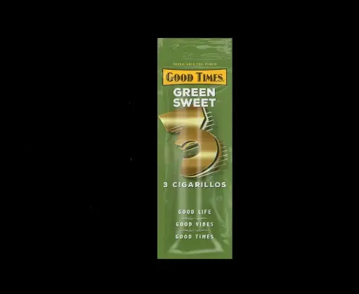 Good Times Cigarillos 2/1.29 Green Sweet 15 ct.