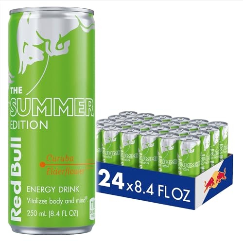 Red Bull Curuba Elderflower 8.4 oz, 24 Cans