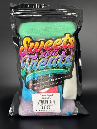 SWEETS AND TREATS FREEZE DRYED AIR PUFFS