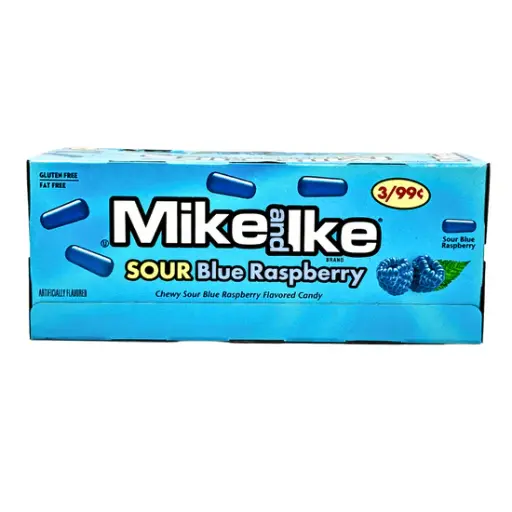 MIKE N IKE 3/99 SOUR BLUE RASPBERRY