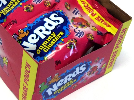 Nerds Gummy Clusters Rainbow Share Pack, 12ct, 3oz