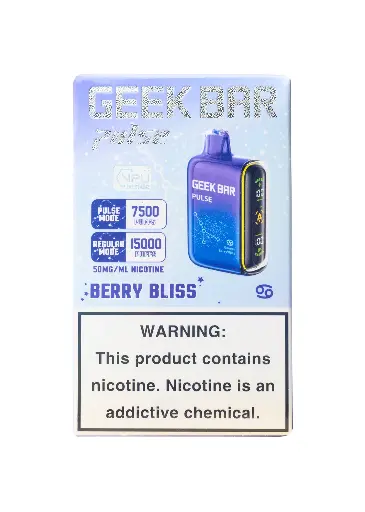 GEEK BAR PULSE 15K BERRY BLISS 5CT